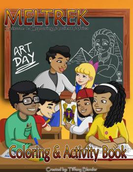 Staple Bound Meltrek Episode 1 Coloring & Activity Book