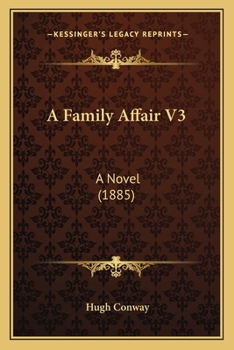 Paperback A Family Affair V3: A Novel (1885) Book