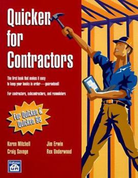 Paperback Quicken for Contractors [With Disk] Book