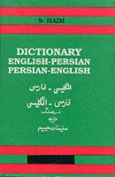 Hardcover Dictionary English-Persian and Persian-English Book