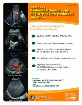 Spiral-bound ULTRA P.A.S.S. ABDOMINAL SONOGRAPHY REGISTRY REVIEW WORKBOOK Book