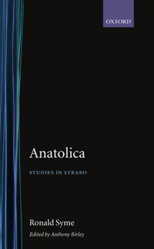 Hardcover Anatolica: Studies in Strabo Book