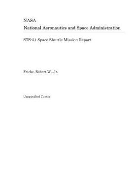 Paperback Sts-51 Space Shuttle Mission Report Book