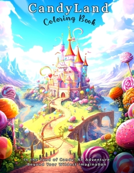 CandyLand Coloring book: In the Land of Candy: An Adventure Beyond Your Wildest Imagination
