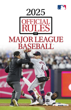 Paperback 2025 Official Rules of Major League Baseball Book