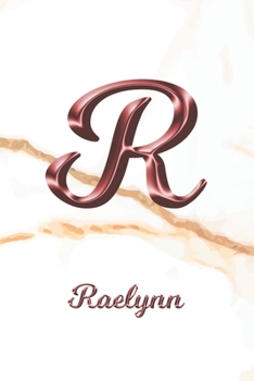 Raelynn: Sketchbook | Blank Imaginative Sketch Book Paper | Letter R Rose Gold White Marble Pink Effect Cover | Teach & Practice Drawing for ... Doodle Pad | Create, Imagine & Learn to Draw