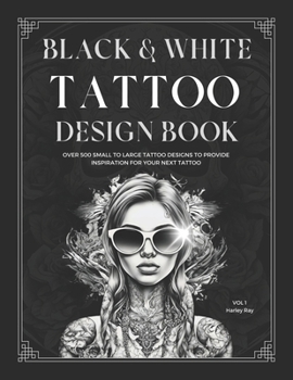 BLACK AND WHITE TATTOO DESIGN BOOK