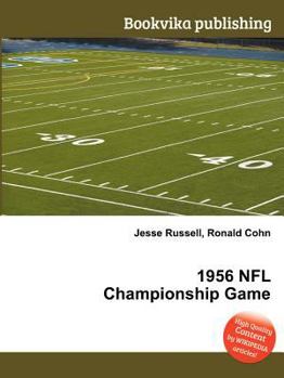 Paperback 1956 NFL Championship Game Book