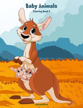 Paperback Baby Animals Coloring Book 2 Book