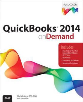 Paperback QuickBooks 2014 on Demand Book