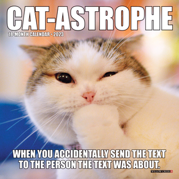 Calendar Cat-Astrophe 2023 Mini Wall Calendar Book