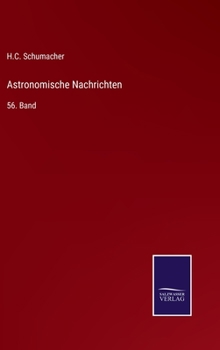 Hardcover Astronomische Nachrichten: 56. Band [German] Book