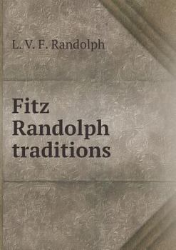 Paperback Fitz Randolph traditions Book