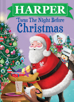 Hardcover Harper 'Twas the Night Before Christmas Book