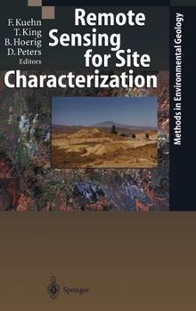 Hardcover Remote Sensing for Site Characterization Book
