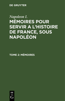 Hardcover Mémoires [German] Book