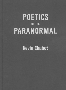 Hardcover Poetics of the Paranormal Book