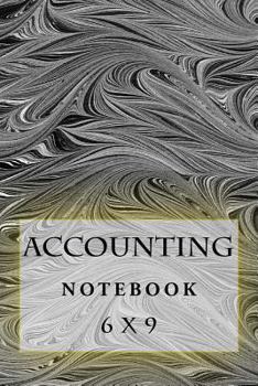 Paperback Accounting Notebook: 6 x 9 Book