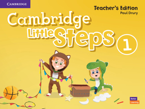Paperback Cambridge Little Steps Level 1 Teacher's Edition Book