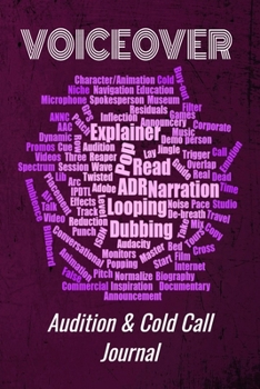 Paperback Voiceover Audition and Cold Call Journal: A logbook for your voice over marketing success Book