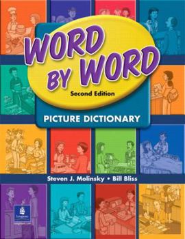 Paperback Word by Word Picture Dictionary Book