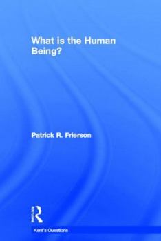 Hardcover What is the Human Being? Book