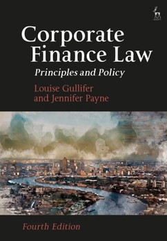 Hardcover Corporate Finance Law: Principles and Policy Book