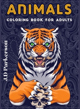 Animals Coloring Book For Adults: A Unique Book For Adults Paisley Pattern Designs Stress Relieff Book
