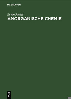 Hardcover Anorganische Chemie [German] Book