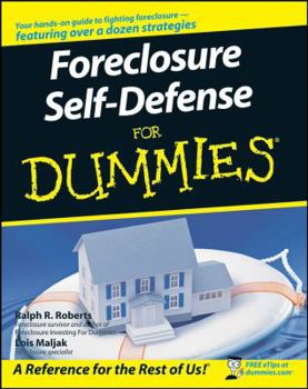 Paperback Foreclosure Self-Defense for Dummies Book