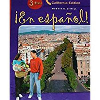 Hardcover ?en Espa?ol!: Student Edition Level 3 2004 [Spanish] Book