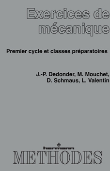 Paperback Exercices de mécanique: Premier cycle et classes préparatoires Book