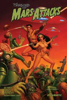 Paperback Warlord of Mars Attacks Book