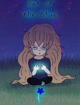 Hardcover Out of the blue Book