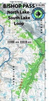 Bishop Pass Trail Map (CA) (Tom Harrison Maps)