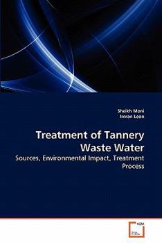 Paperback Treatment of Tannery Waste Water Book