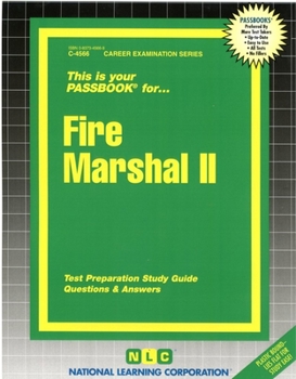 Spiral-bound Fire Marshal II: Passbooks Study Guide Book