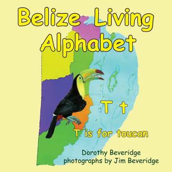 Paperback Belize Living Alphabet Book