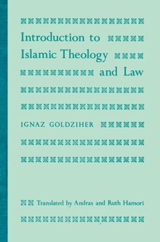 Paperback Introduction to Islamic Theology and Law Book