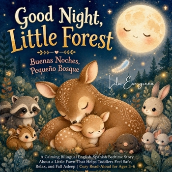 Good Night, Little Forest: A Calming Bilingual Spanish-English Story for Toddler Sleep (Goodnight, Little Spark Series)