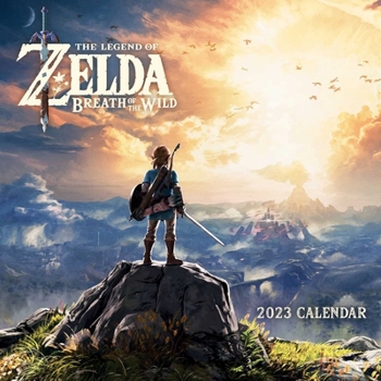 Calendar Legend of Zelda: Breath of the Wild 2023 Wall Calendar Book