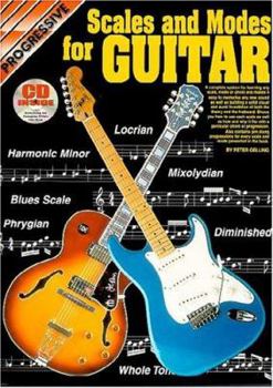 Paperback Scales & Modes Guitar Bk/CD Book