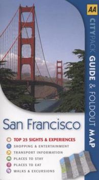 San Francisco: Guide & Foldout Map - Book  of the AA CityPack Guides