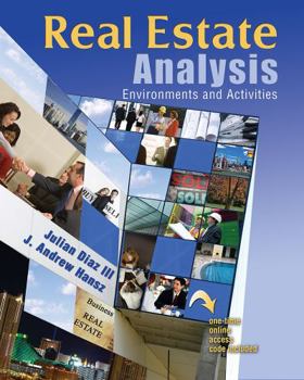 Paperback Real Estate Analysis: Environments and Activities Book