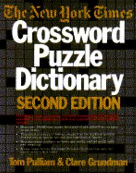 Paperback New York Times Crossword Puzzle Dictionary (2nd Ed) Book
