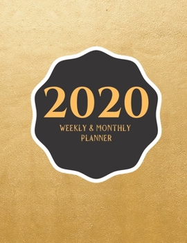 2020 Weekly & Monthly Planner: Planner And Journal Organizer 2020 - Planner Calendar 2022