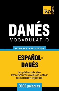 Paperback Vocabulario español-danés - 3000 palabras más usadas [Spanish] Book