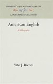 Hardcover American English: A Bibliography Book
