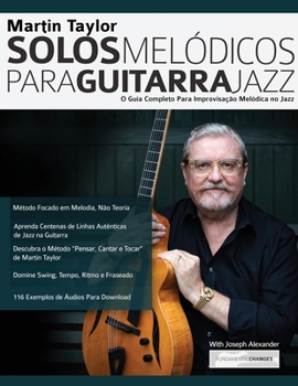 Paperback Martin Taylor Solos Melo&#769;dicos para Guitarra Jazz [Portuguese] Book