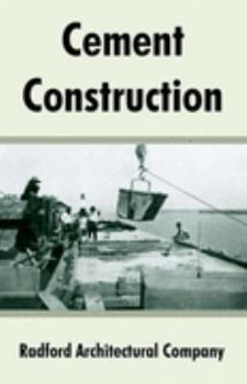 Paperback Cement Construction Book